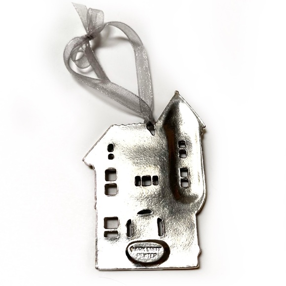 Vintage Kirk Stieff Pewter Victorian Home Ornament - Picture 2 of 3